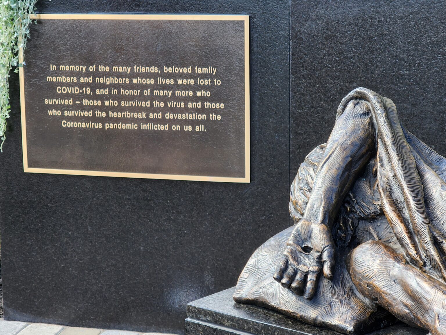 Blessing of COVID Statue at St. Elizabeth Youngstown Hospital The Catholic Diocese of Youngstown