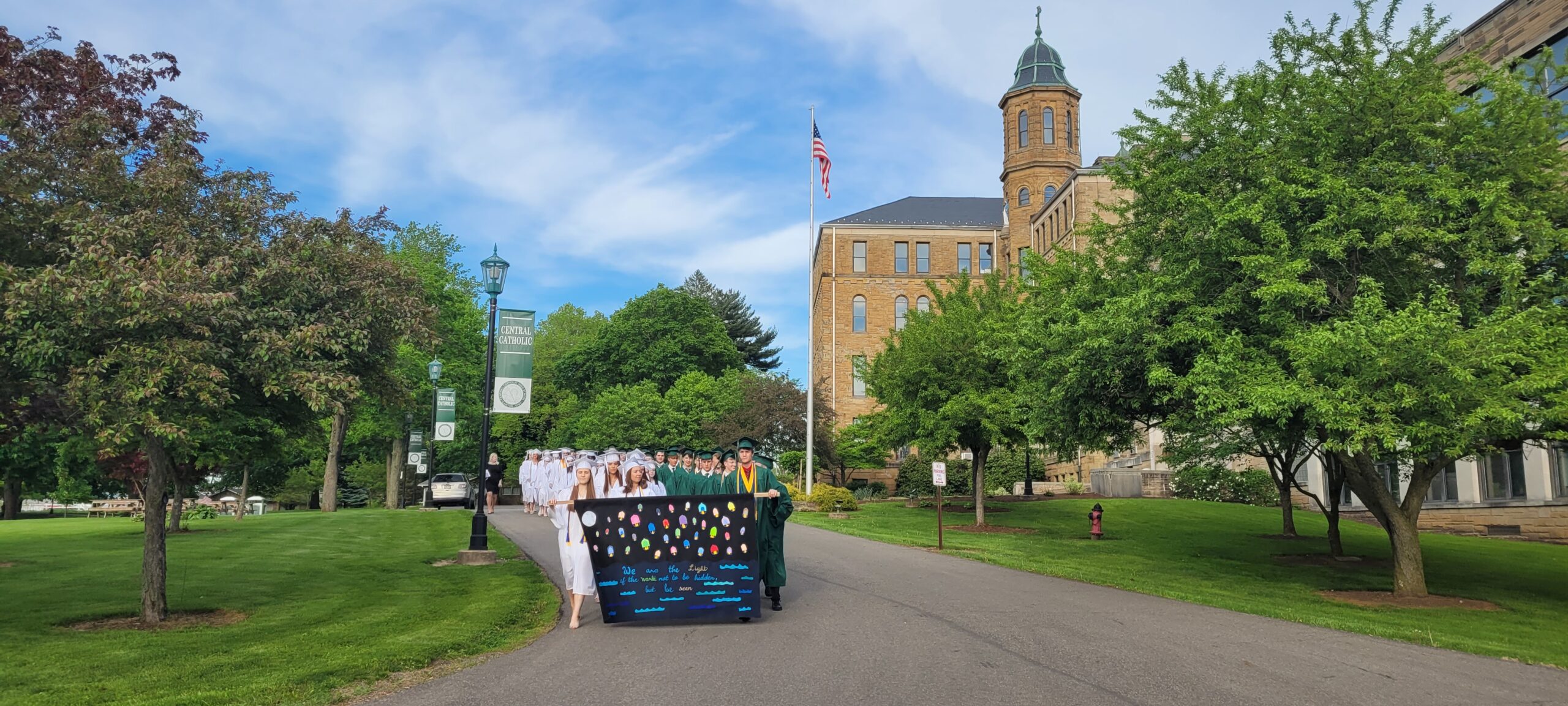 2022 Graduation at Central Catholic HS, courtesy of DOY Office of Catholic Schools