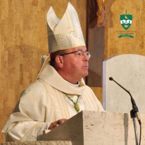 Bishop Bonnar preaching at the 80th Anniversary Mass for the Diocese of Youngstown, St. Columba Cathedral, Youngstown, Ohio