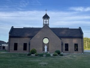 Exterior of St. Jude Church, Columbiana, Ohio