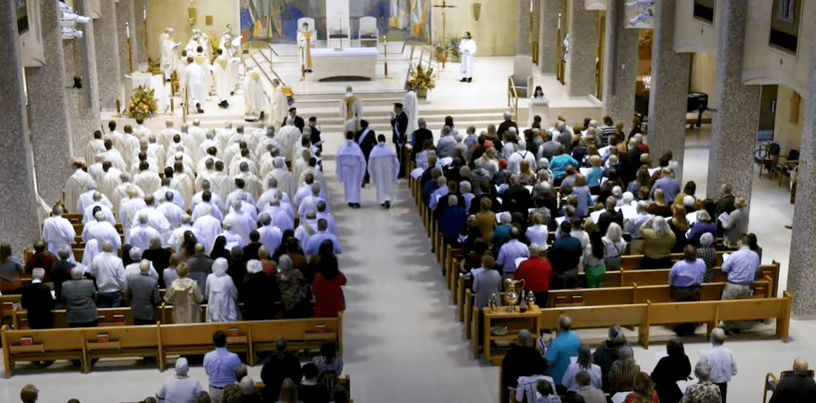 Chrism Mass in St. Columba Cathedral, March 26, 2024