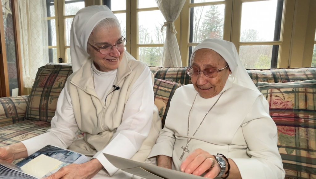 Sister Joyce Candidi with mentor, Sister Teresina Rosa