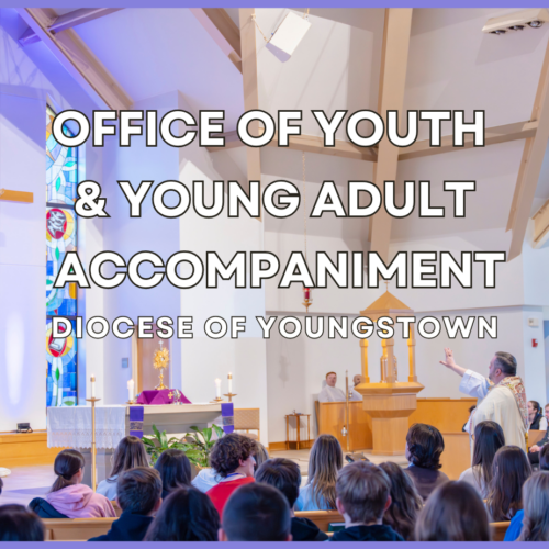 Office of Youth and Young Adult Accompaniment Newsletter Cover Photo Example