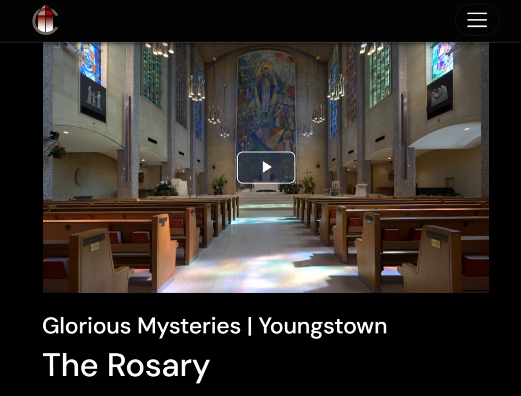 Glorious Mysteries of the Rosary in Youngstown, a program by CatholicTV
